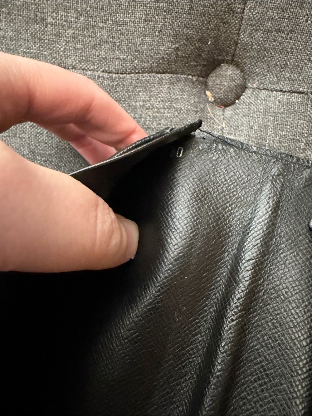 Louis Vuitton Black Damier Check Wallet - Picture 9 of 14
